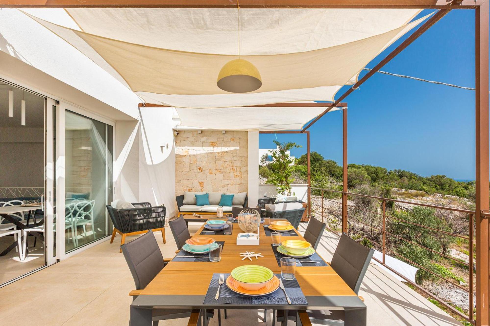Villa Briosa Maldive Del Salento Pescoluse Torre Pali Exterior photo