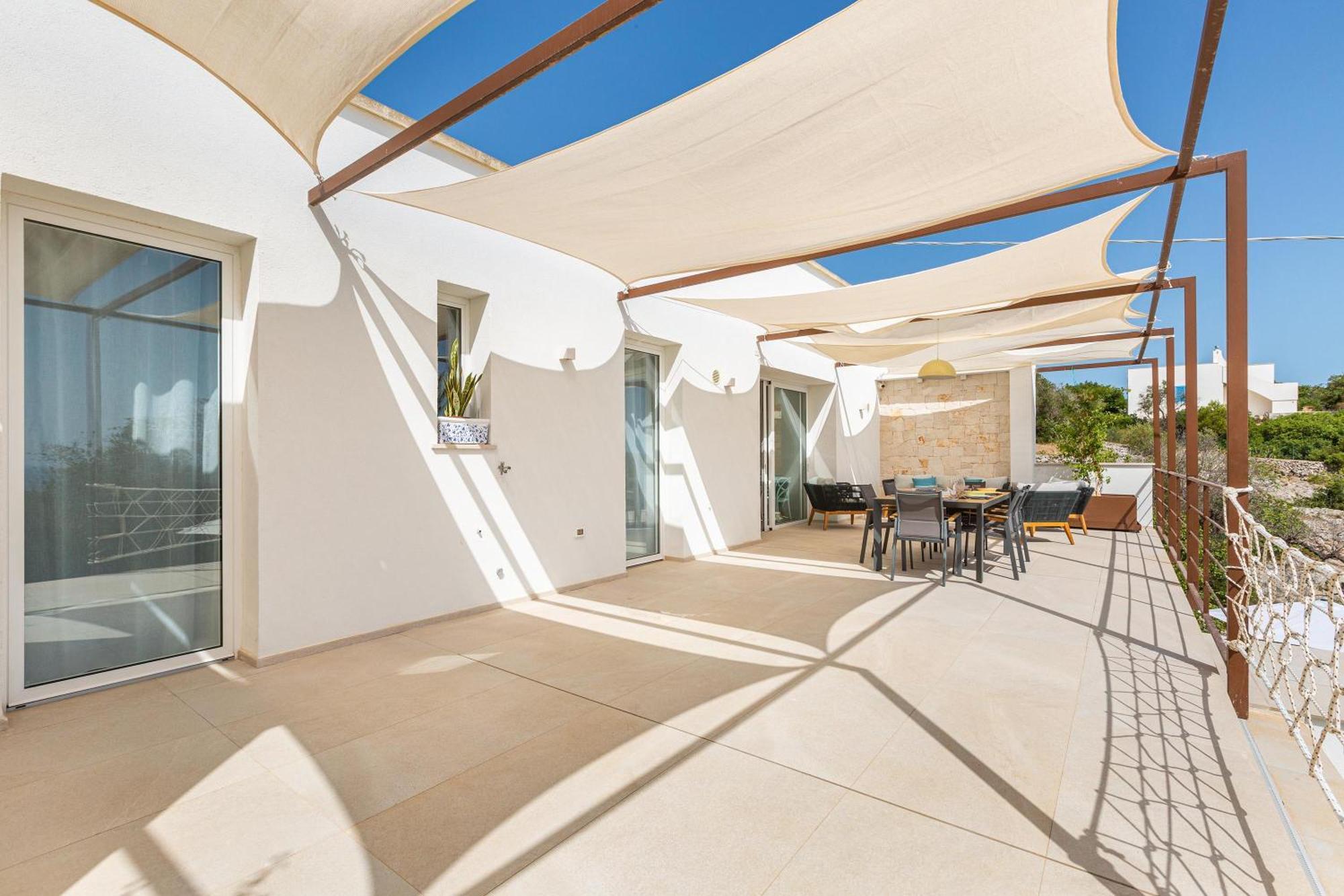 Villa Briosa Maldive Del Salento Pescoluse Torre Pali Exterior photo